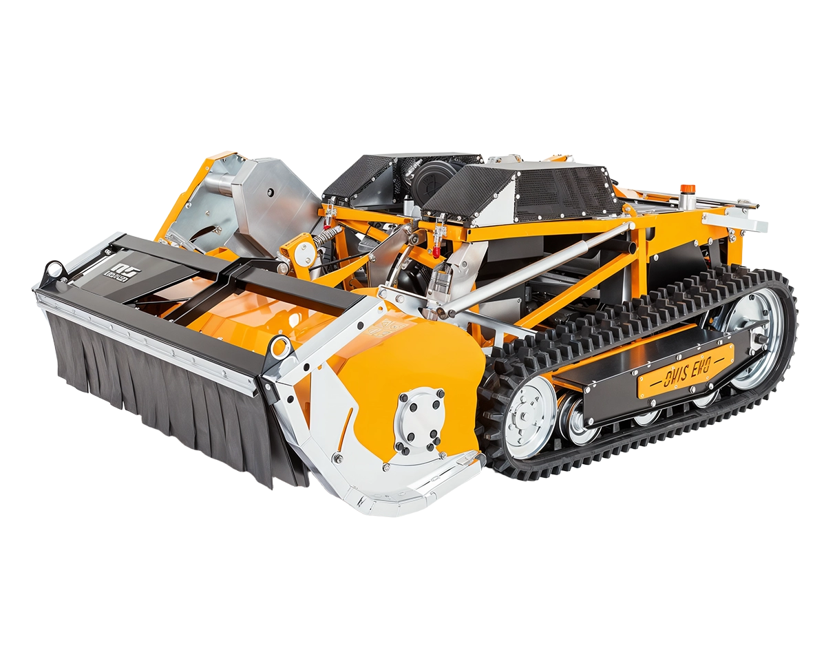 Robot Desbrozador AS 1000 Ovis EVO RC: robot desbrozador de orugas con control remoto