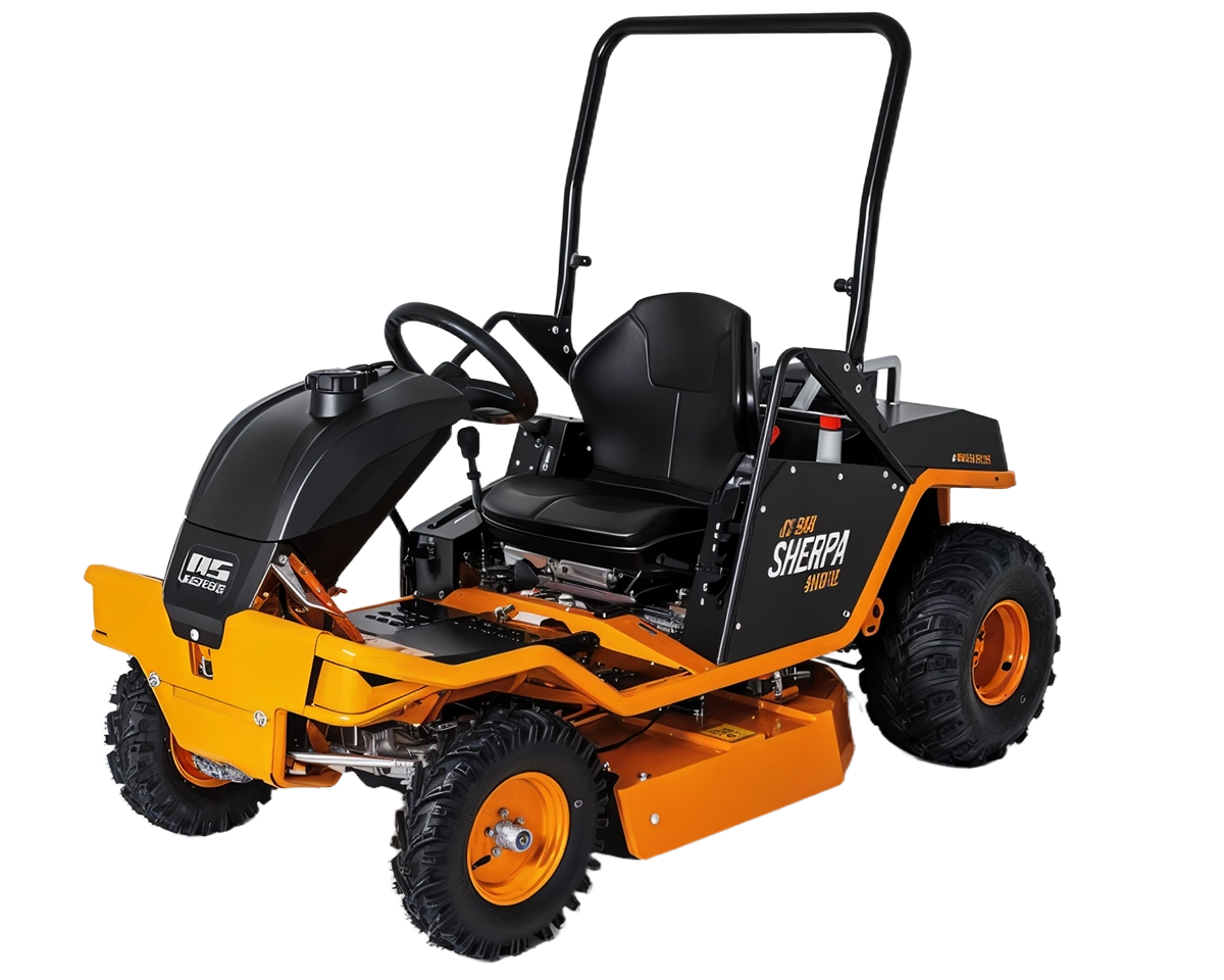 Desbrozadora 4×4 AS 940 Sherpa 4WD XL: tractor desbrozador de asiento con tracción total