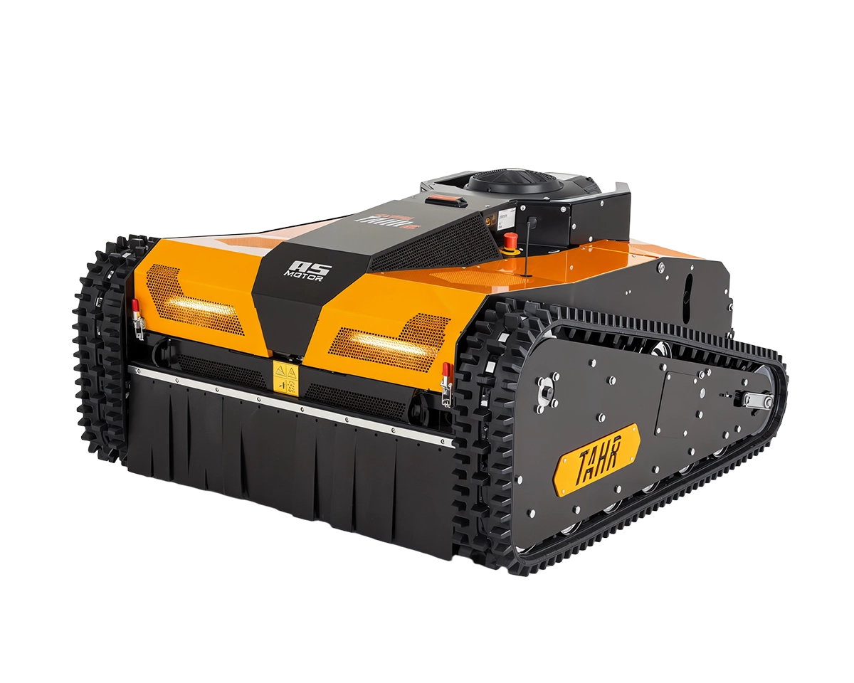 Robot Desbrozador AS 990 Tahr RC: robot desbrozador de orugas con control remoto
