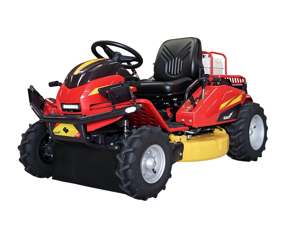 Desbrozadora 4×4 Canycom CMX1404: desbrozadora autoportante con tracción total