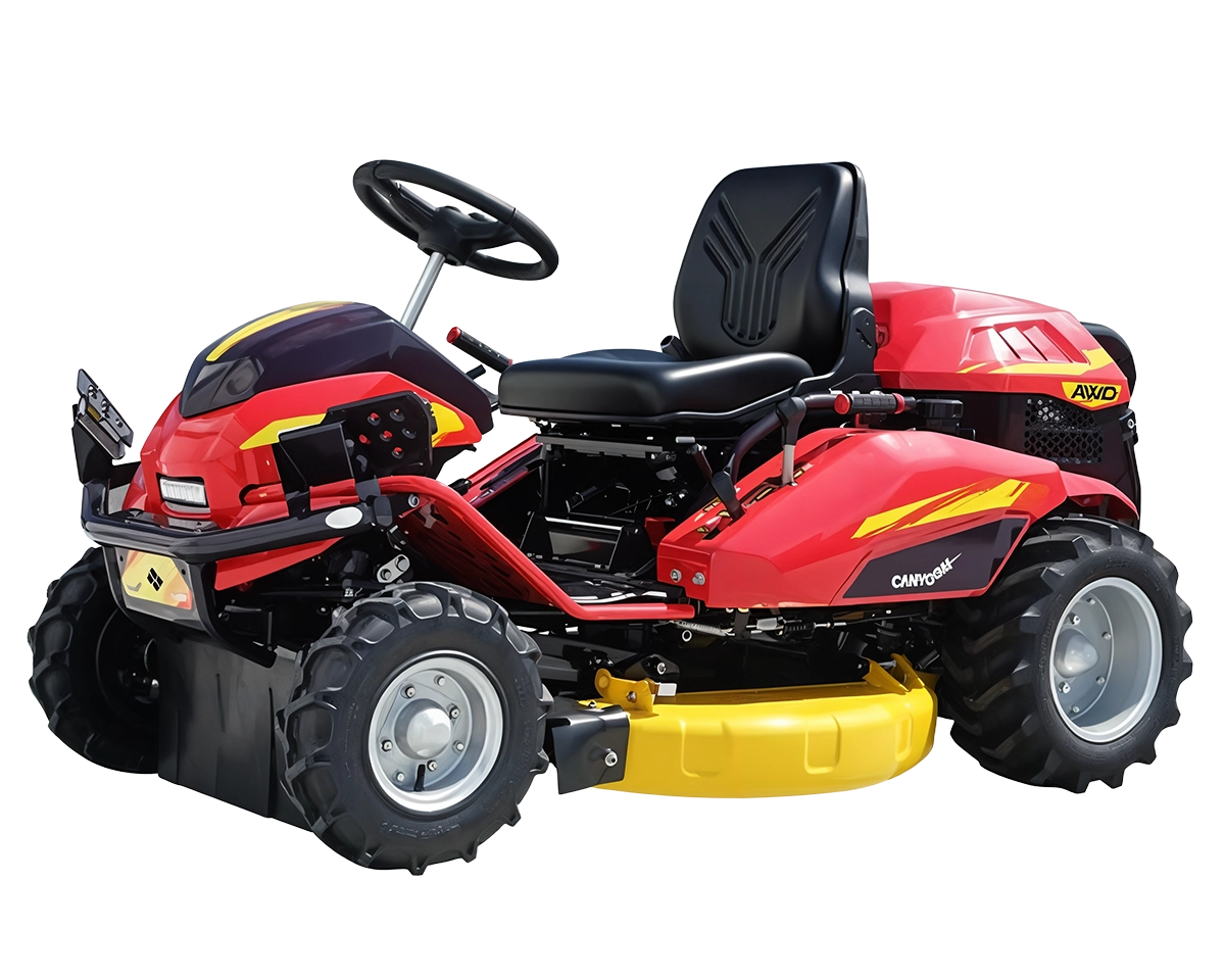 Desbrozadora 4×4 Canycom CMX1810: desbrozadora autoportante con tracción total