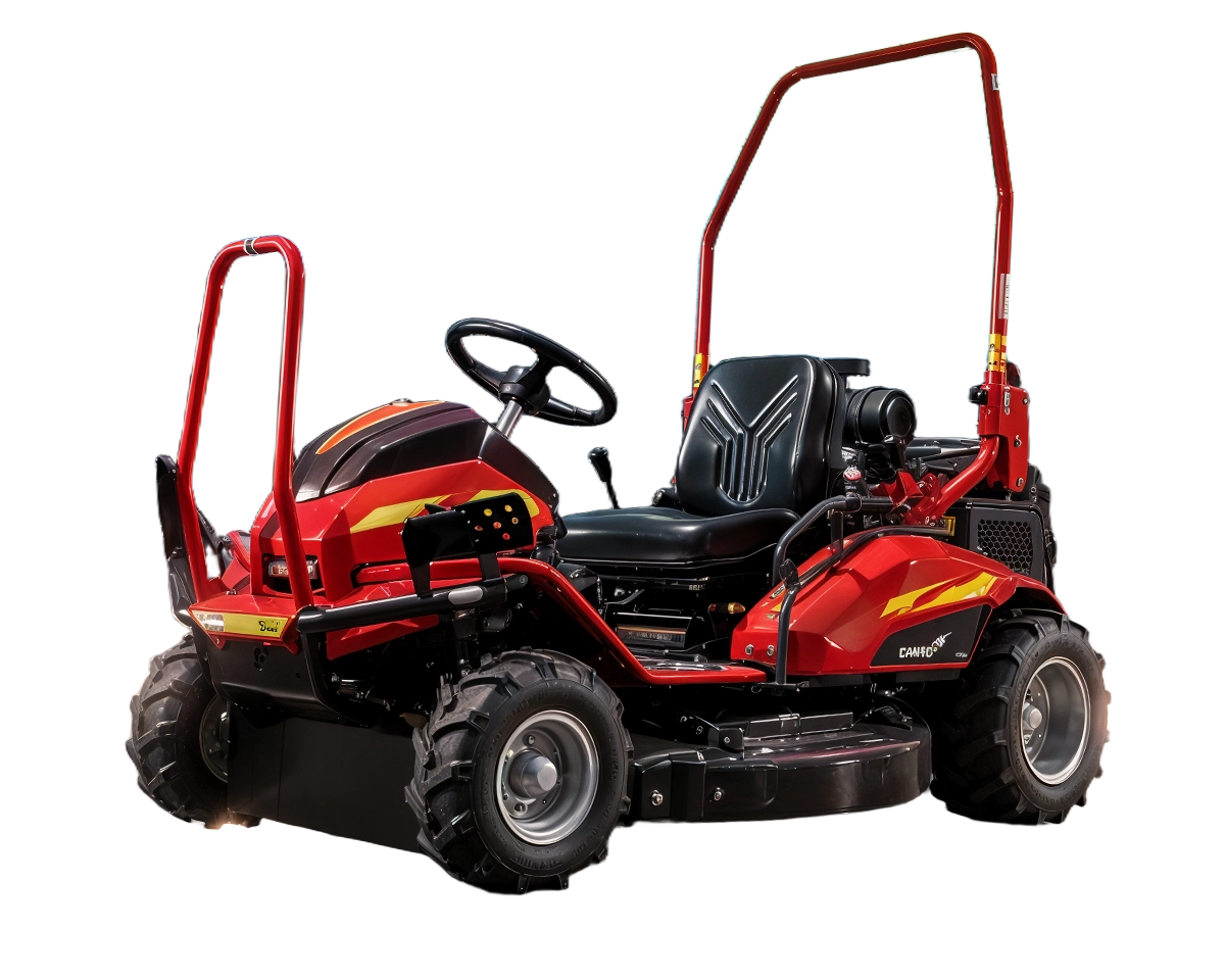 Desbrozadora 4×4 Canycom CMX2414: desbrozadora autoportante con tracción total