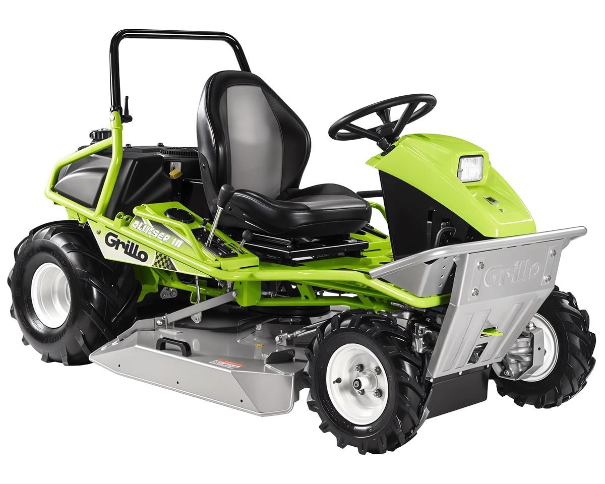 Desbrozadora 4×4 Grillo Climber 10 AWD 23: desbrozadora de asiento de ruedas con tracción total